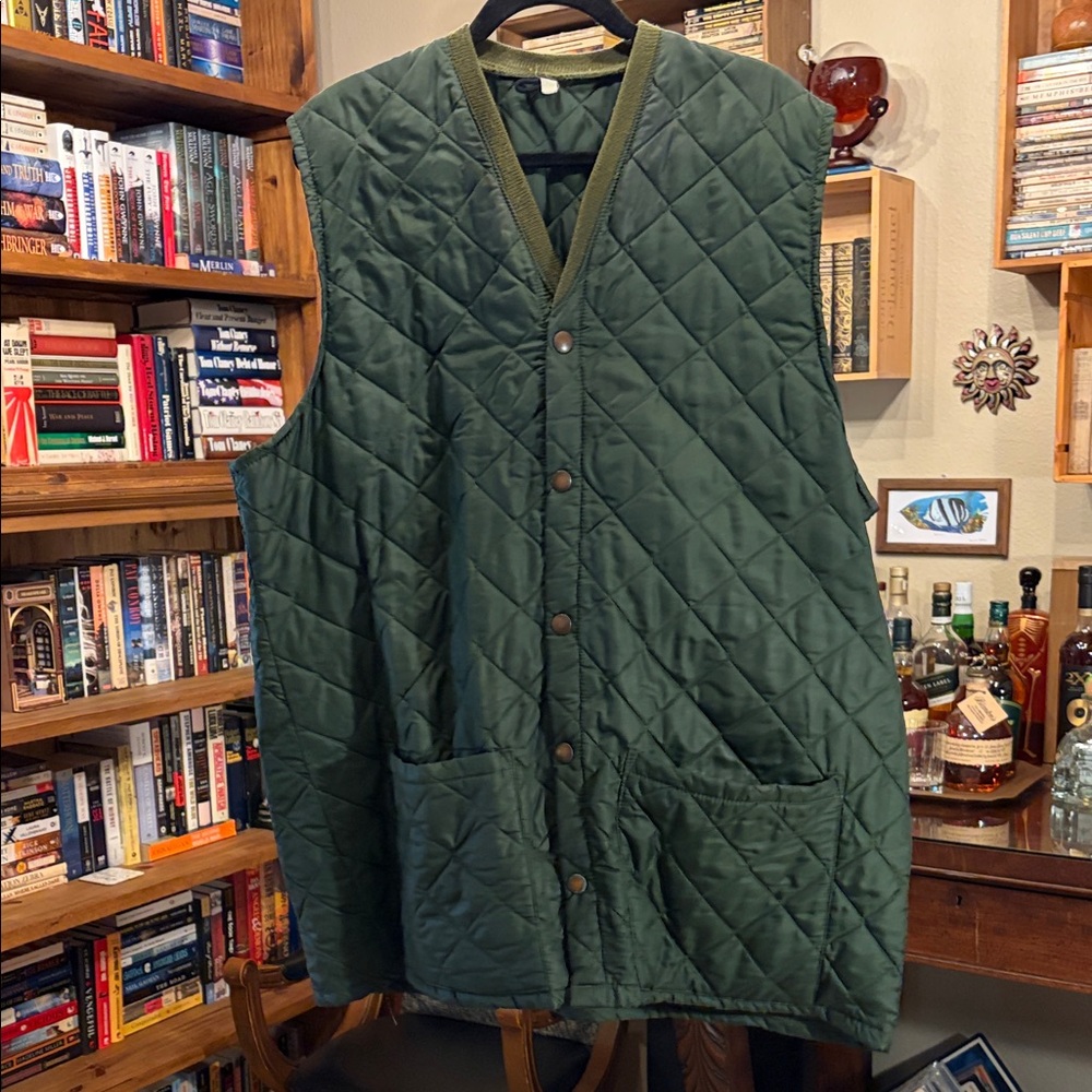 Cording’s of Piccadilly Vintage Green Hunting Vest